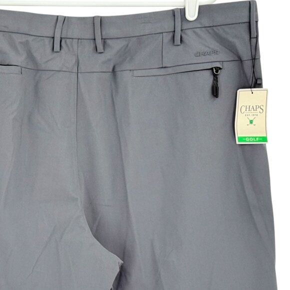 Chaps Golf Men's Slim Fit Gray Stretch Shorts Size 44 Comfort Waistband NWT - Picture 4 of 11